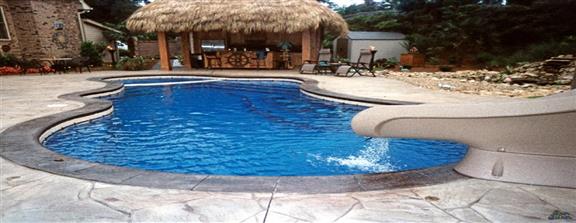 San Juan fiberglass pool